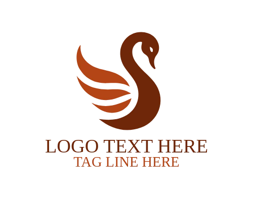  Swan Lake Silhouette Logo