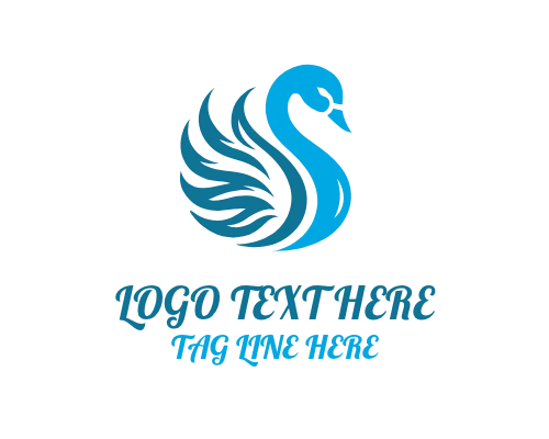 Swan Lake Water Logo