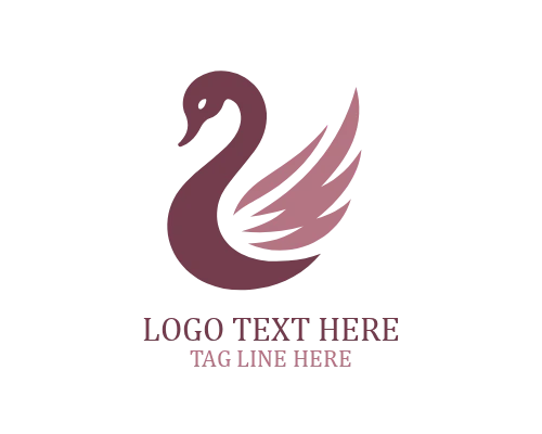 Swan Moon Night Logo