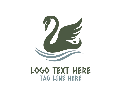  Swan Moonlight Night Logo