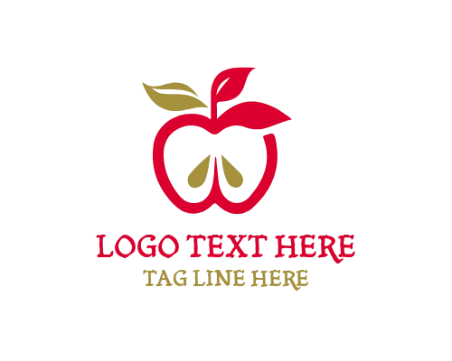 Sweet Fruit Logo for Dessert and Food Brands