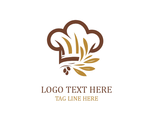 Sweet Shop Chef Hat Logo