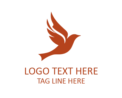Swift Flying Bird Logo