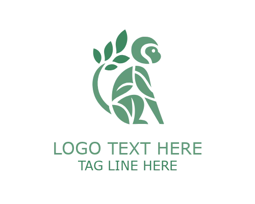  SwingVine Leaf Monkey Logo