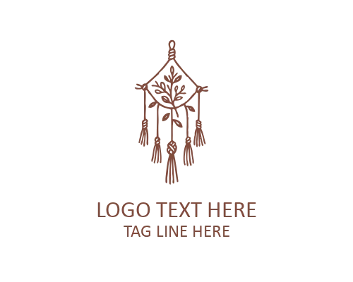 Symmetry Knot Macramé Logo