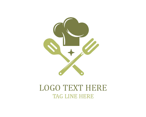 Taco Chef Hat Logo