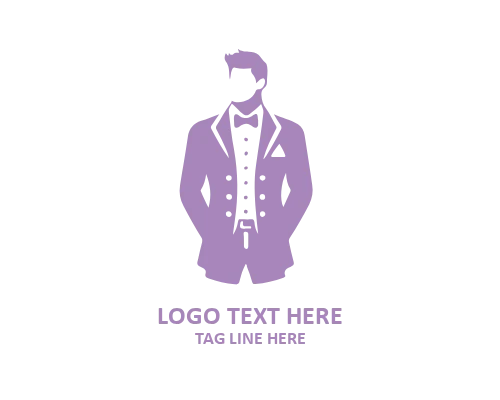 Tailor Mark Man Dress Logo