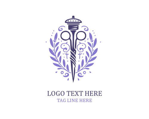 Tailor Sewing Logo