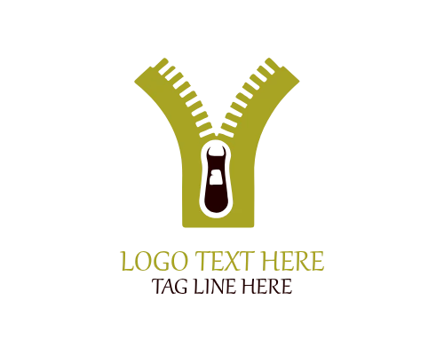  Tailor Sewing Zipper Logo for Stitching and Garment Services