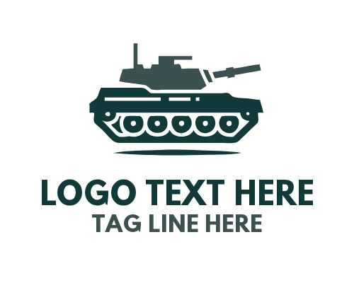 Tank Silhouette Logo