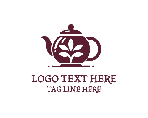 Teapot Tea Culture Logo for Beverage Identity