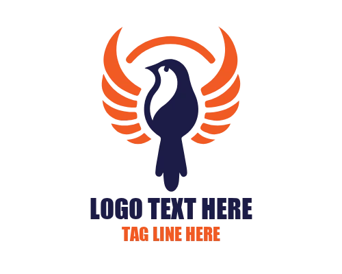Tech Startup Bird Logo