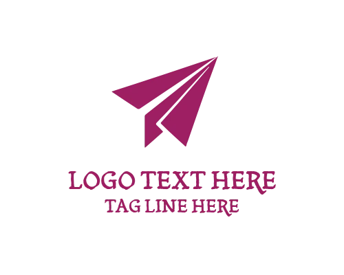 Technology Platform Paper Plane Logo