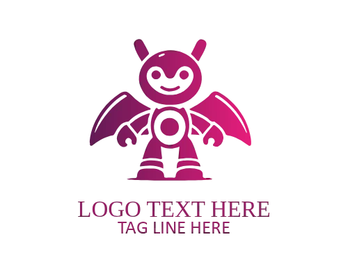 Teddy Flying Toy Logo