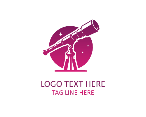 Telescope Space Icon