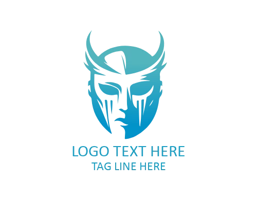 Theater Mask Flat Logo for Arts, Events, and Entertainment Brands