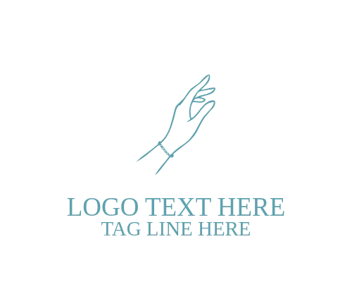 Thin Bangle Bracelet Logo