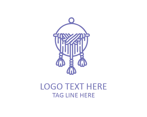 Thread Badge Macramé Logo