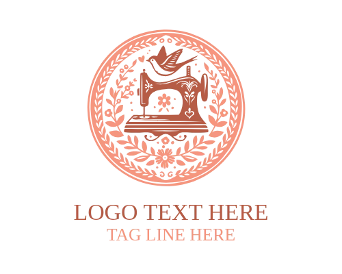 Thread Circle Sewing Logo
