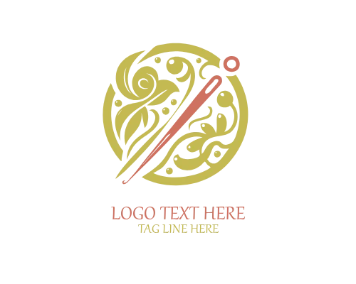 Thread Loop Needle Logo