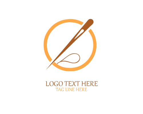 Threaded Crafts Needle Logo