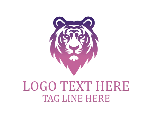 Tiger Mid-Hunt Jungle Predator Logo
