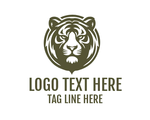 Tiger Mid-Leap Action Sports Logo