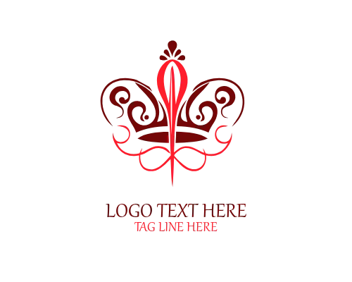 Timeless Crafts Needle Logo