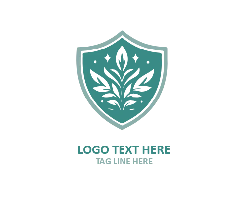 Timeless Elegant Classic Shield Logo