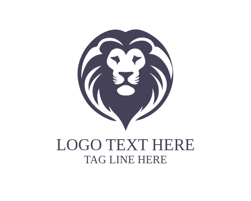 Timeless Elegant Lion Identity Logo