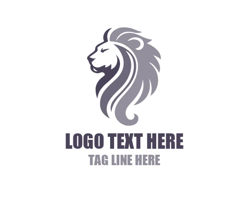 Timeless Elegant Lion Identity Logo