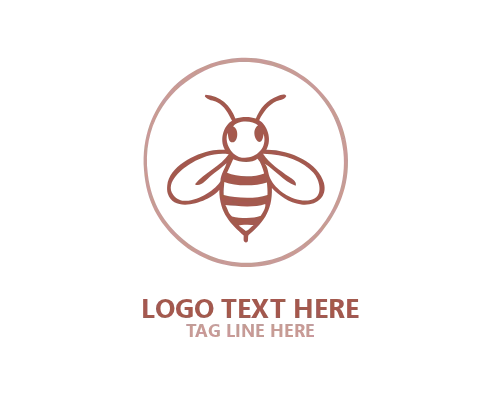 Timeless Honey Bee Logo