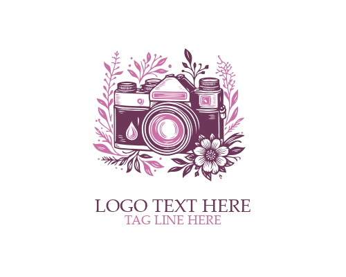 Timeless Vintage Camera Logo