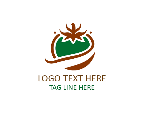 Tomato Logo for Food Brands