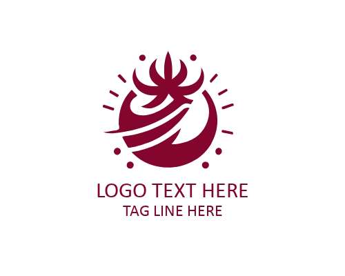 Tomato Logo for Restaurants and Cafes