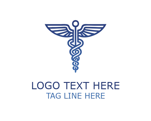 Total Care Caduceus Logo