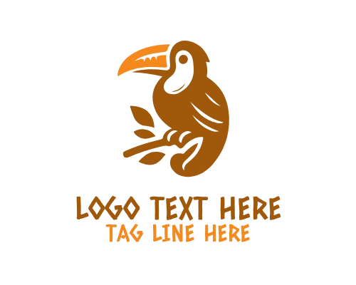 Toucan Wildlife Bird Logo