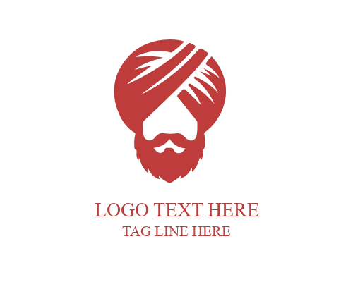 Traditional Art Turban Logo for Cultural, Artistic, and Heritage Brands