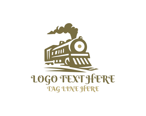 train Rail Transport Icon Logo