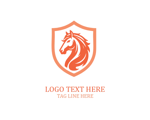 Training Horse Shield Logo
