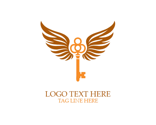  Tranquil Angel Wings Logo