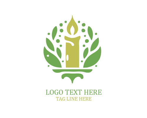 Tranquil Flame Candle Logo