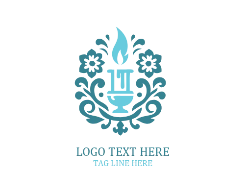 Tranquil Glow Candle Logo