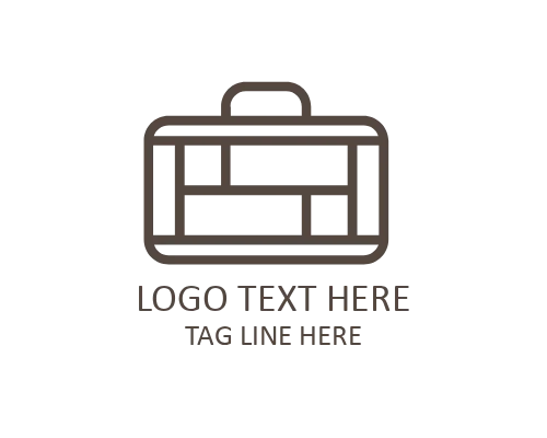 Travel Bag Logo for Adventure and Tourism Brands