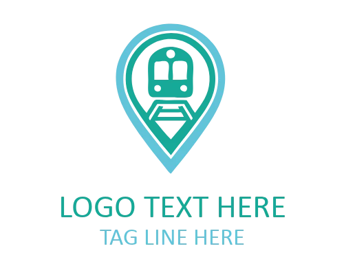 Travel Pin City Logo for Urban Branding