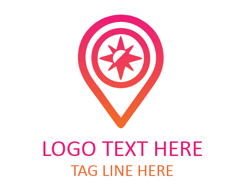 Travel Pin Experience Logo for Tourism Branding