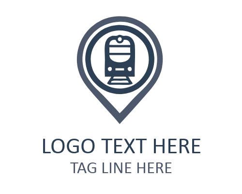 Travel Pin Forest Logo for Nature Branding