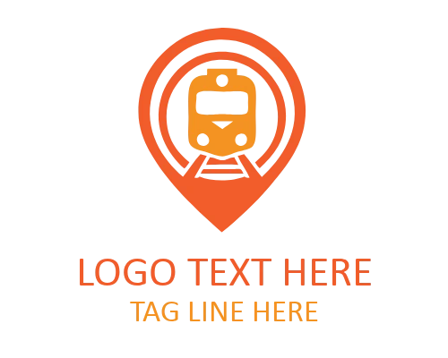 Travel Pin Road Logo for Journey Branding