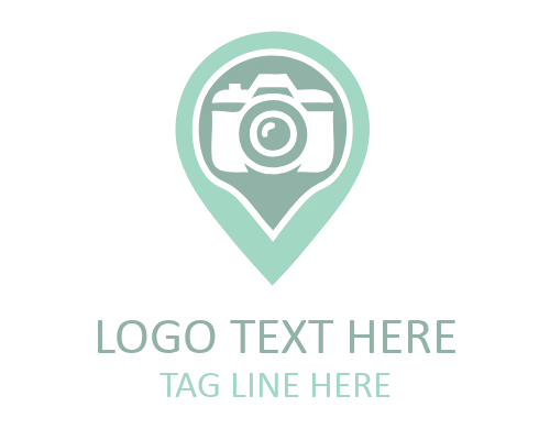Travel Pin Safari Logo for Adventure Tourism