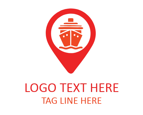 Travel Pin Tour Logo for Tourism Branding